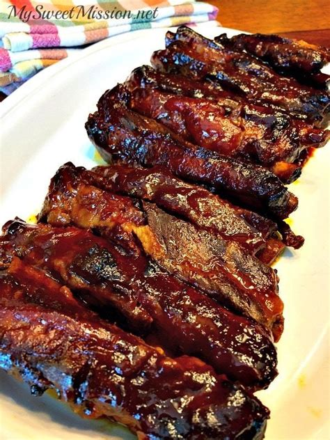 Our Delicious Easy Slow Cooker Bbq Ribs Are Made With Only Two