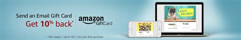 Buy amazon gift card india online at best price in india from prepaidgamercard.com. Gift Cards & Vouchers Online : Buy Gift Vouchers & E Gift ...
