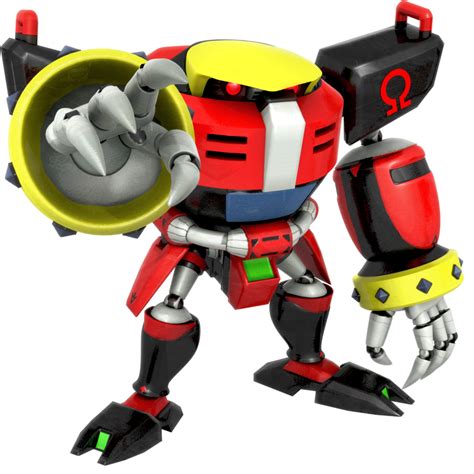 Legacy E 123 Omega Render By Nibroc Rock Sonic Heroes Sonic Sonic