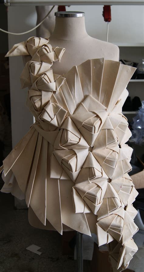 Origami Paper Fashion Origami Fashion Fashion Fabric Dress Fashion