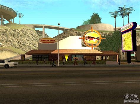New Burger Shot Pour Gta San Andreas