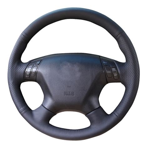 Diy Genuine Leather Car Steering Wheel Cover For Honda Accord 7 2004