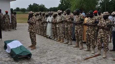Nigerian Soldiers And Police Killed In Is Ambush In Borno State Bbc News