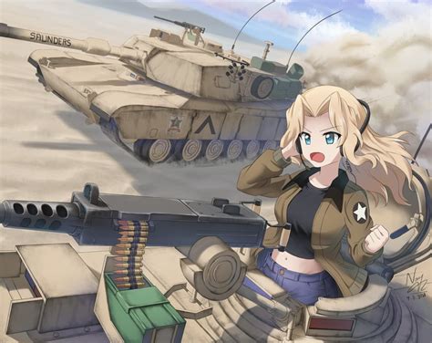 Kay Girls Und Panzer Drawn By Kaungmyatnaing Danbooru