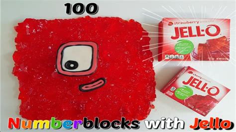 Numberblocks 100 The Big Number From Jellyjell O And Chocolate 넘버블럭스