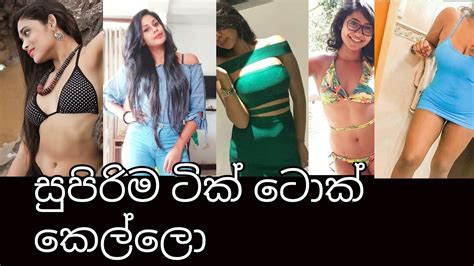Sri Lankan Sexy Tiktok Girls Badu Talk