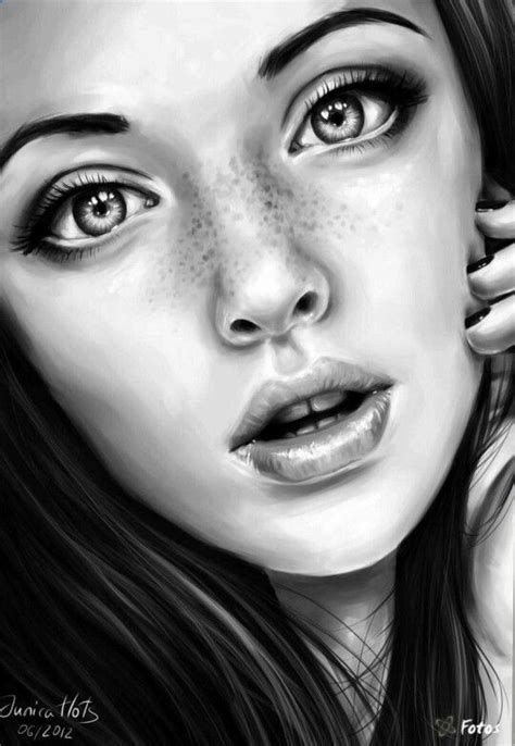 How To Draw Realistic Female Face At Drawing Tutorials