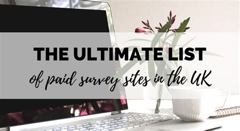 Get paid to take online surveys for money. The Ultimate List of Paid Survey Sites in the UK | Survey sites that pay, Paid surveys, Survey sites