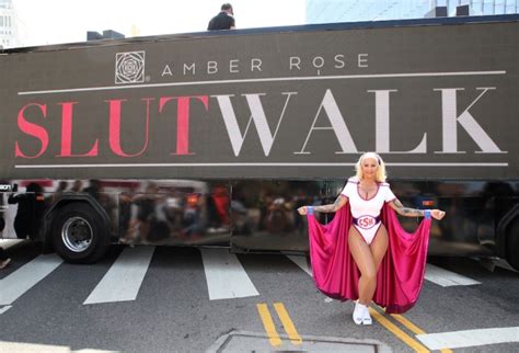 Blac Chyna Lala Kent And More Hotties Turned Out To Amber Roses 3rd Annual Slutwalk Maxim