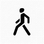 Pedestrian Icon Walking Walk Engine Person Library