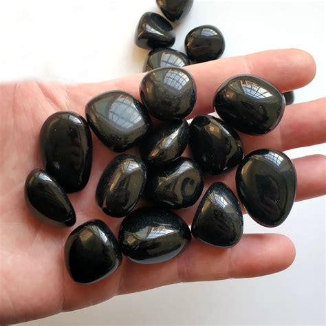 Wholesale 100g Natural Black Obsidian Crystal Gem Stone Freeform