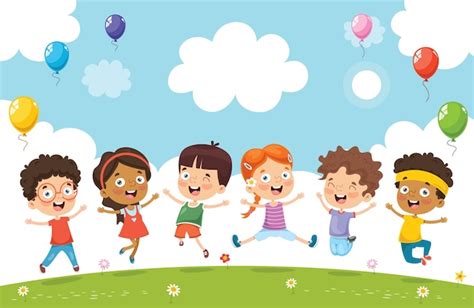 Premium Vector Illustration Of Cartoon Children