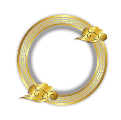 Chinese Style Round Frame Design 8489995 Png