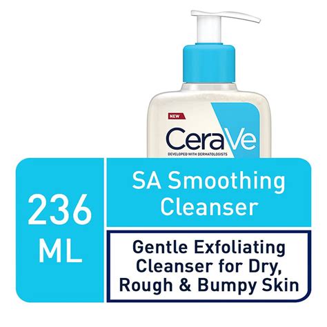 Cerave Sa Smoothing Cleanser Bumpy Skin 236ml Chic By Sisters