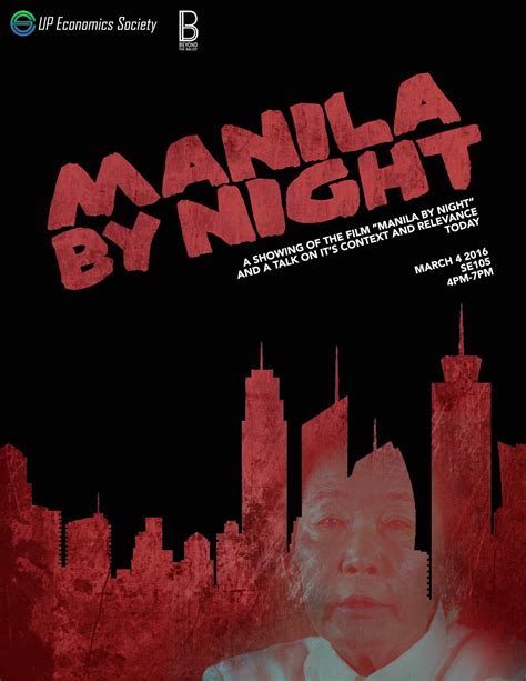 Film Showing Manila By Night Up School Of Economics