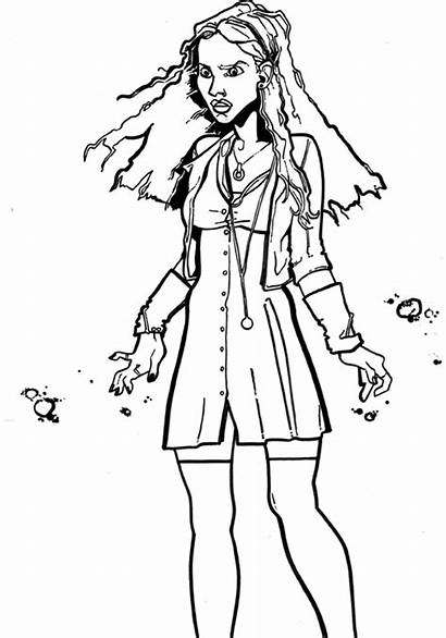 Witch Scarlet Coloring Pages Colouring Avengers Template