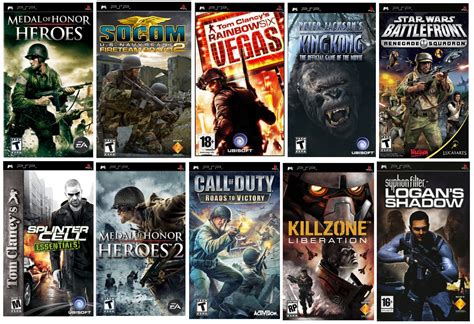 The Best Game Collections: Top 10 PSP Shooter Games Of All Time
