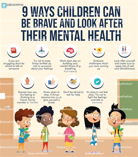 9 Ways Children Can Be Brave And Look After Their Mental Health