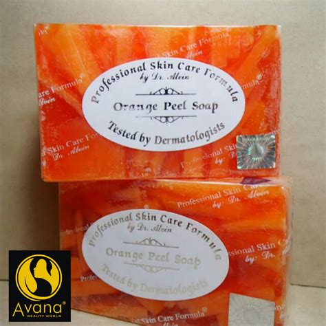 Orange Peel Soap Avana Beauty World
