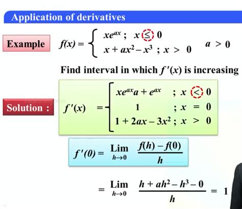 Calculus Derivative Of Piecewise Functions Mathematics Stack Exchange