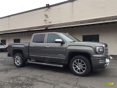 2017 Gmc Sierra 1500 Denali Crew Cab 4wd In Mineral Metallic Photo 3