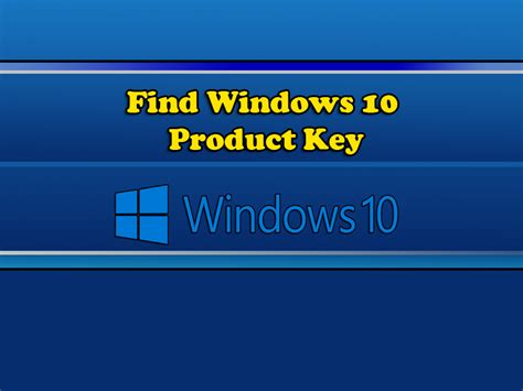 You might need to find a product key to install windows 10, or if you're making significant changes to the hardware configuration of your computer. Find Windows 10 Product Key