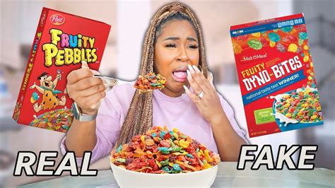 Eating Off Brand Foods For 24 Hours Youtube