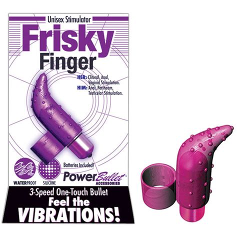 Frisky Finger Massager Wpower Bullet Pink