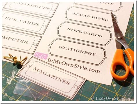 You can customize all of these folder label templates as you prefer and print on standard printers and in a4 sheet format. 9 Best Images of Printable Labels Make My Own - Design ...