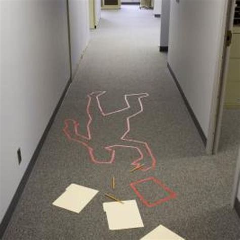 How To Set Up A Mock Crime Scene Synonym