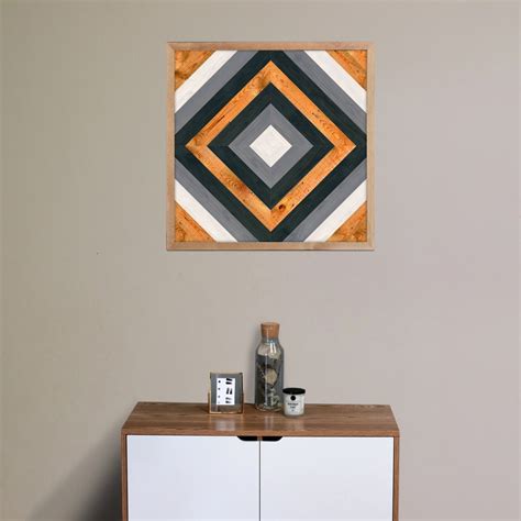 Printable Modern Rustic Wall Art Geometric Wood Art Prints Etsy