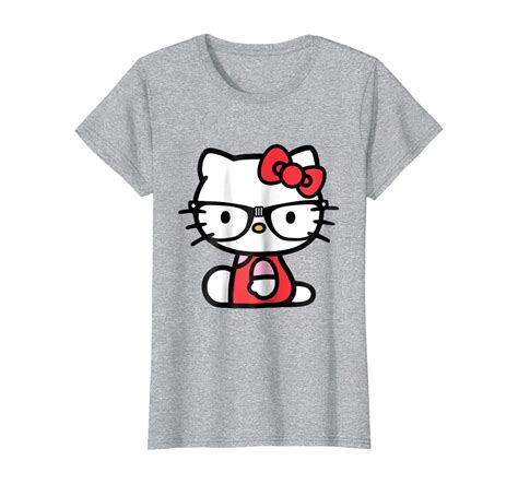 hello kitty nerd glasses tee shirt unisex tshirt