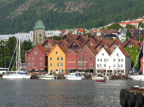 Bryggen Norwegian For The Wharf Also Known As Tyskebryggen The