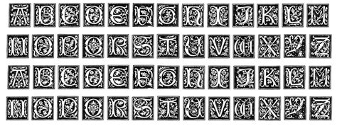 Typographer Woodcut Initials One Font By Dieter Steffmann Fontriver