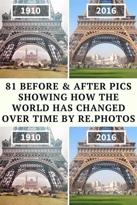 The Eiffel Tower Before And After Pics Show How The World Has Changed