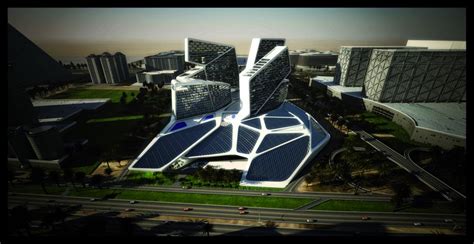 Dubais Vertical Village Has A Skirt Of Photovoltaics Green Prophet