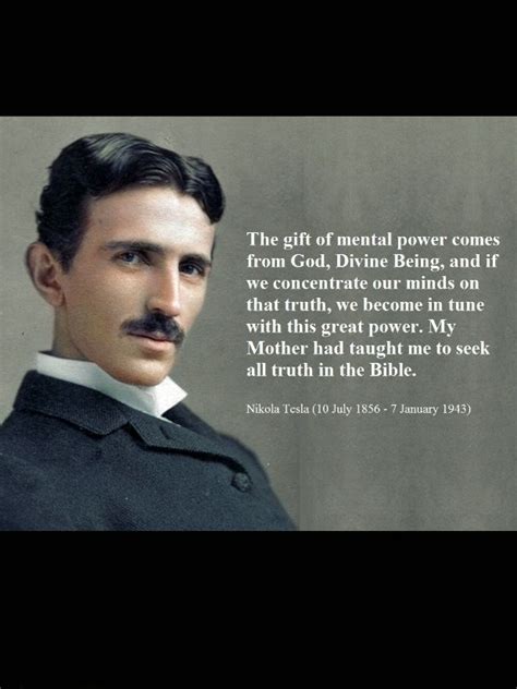 Inspirational Nikola Tesla Quote