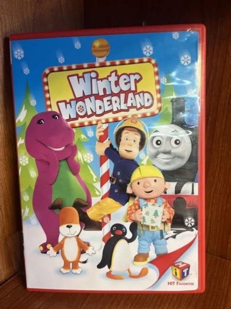 Winter Wonderland Dvd 2008 Barney Bob The Builder Thomas Kipper