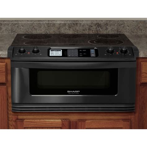 Sharp® 30 Inch 10 Cu Ft Microwave Drawer® With Cooktop Color