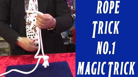 3 Rope Magic Trick Rope Magic Tricks Revealed Youtube
