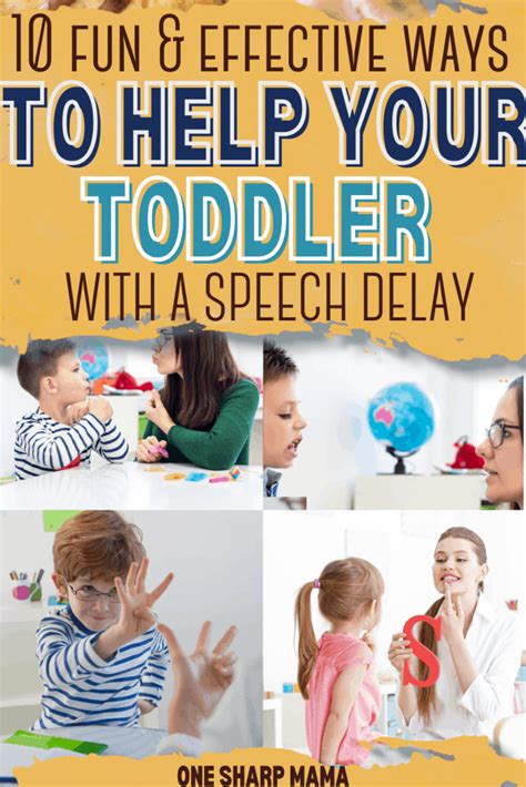 10 Effective Strategies To Help A Toddler With Speech Delay One Sharp
