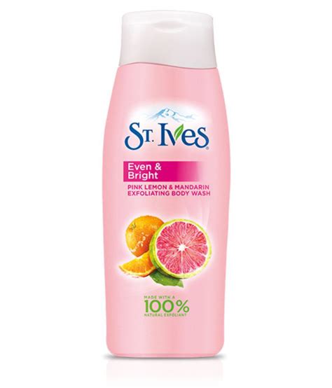 Pour a generous amount of body wash onto your hands or favorite squishy pouf! St. Ives Vanilla + Pink Lemon & Mandarin Body Wash - 400 ...