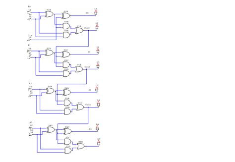 Download 4 Bit Adder Circuit Stick And Logic Diagram Educative Site