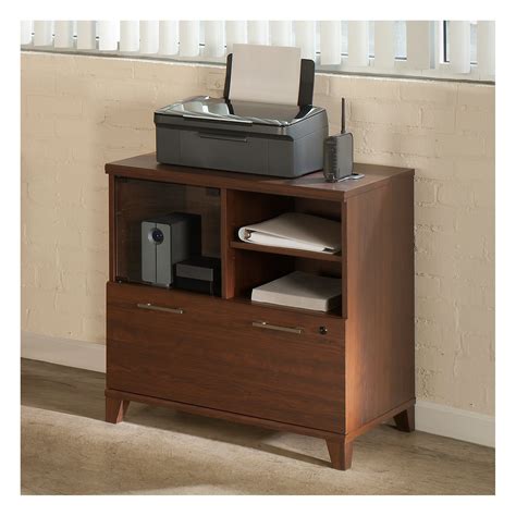 We carry 39 bush furniture home & office file cabinet products, all starting at prices as low as $136.99. Bush Furniture Achieve Printer Stand File Cabinet in Sweet ...