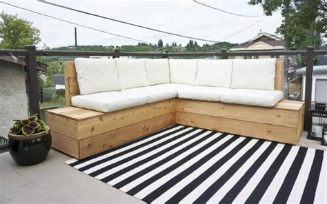 17 Diy Outdoor Sectional Couch And Sofa Projects You May Like To Diy