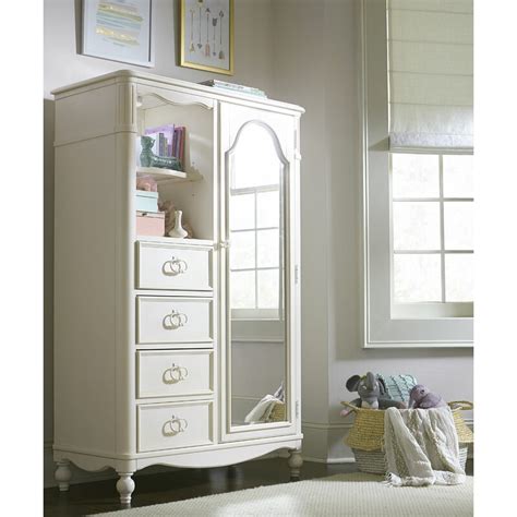 Wendy Bellissimo By Lc Kids Harmony Mirrored Door Armoire And Reviews