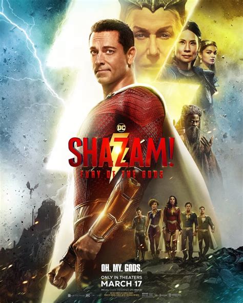 Official Poster For Shazam Fury Of The Gods Rdcfilm