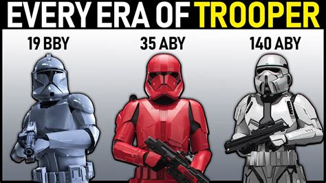 Every Era Of Clone And Stormtrooper Legends And Canon