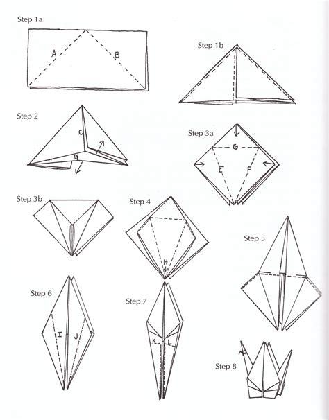 Origami Crane Drawing At Getdrawings Free Download