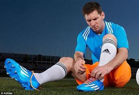 Lionel Messi Launches New Adidas Samba Boots Daily Mail Online